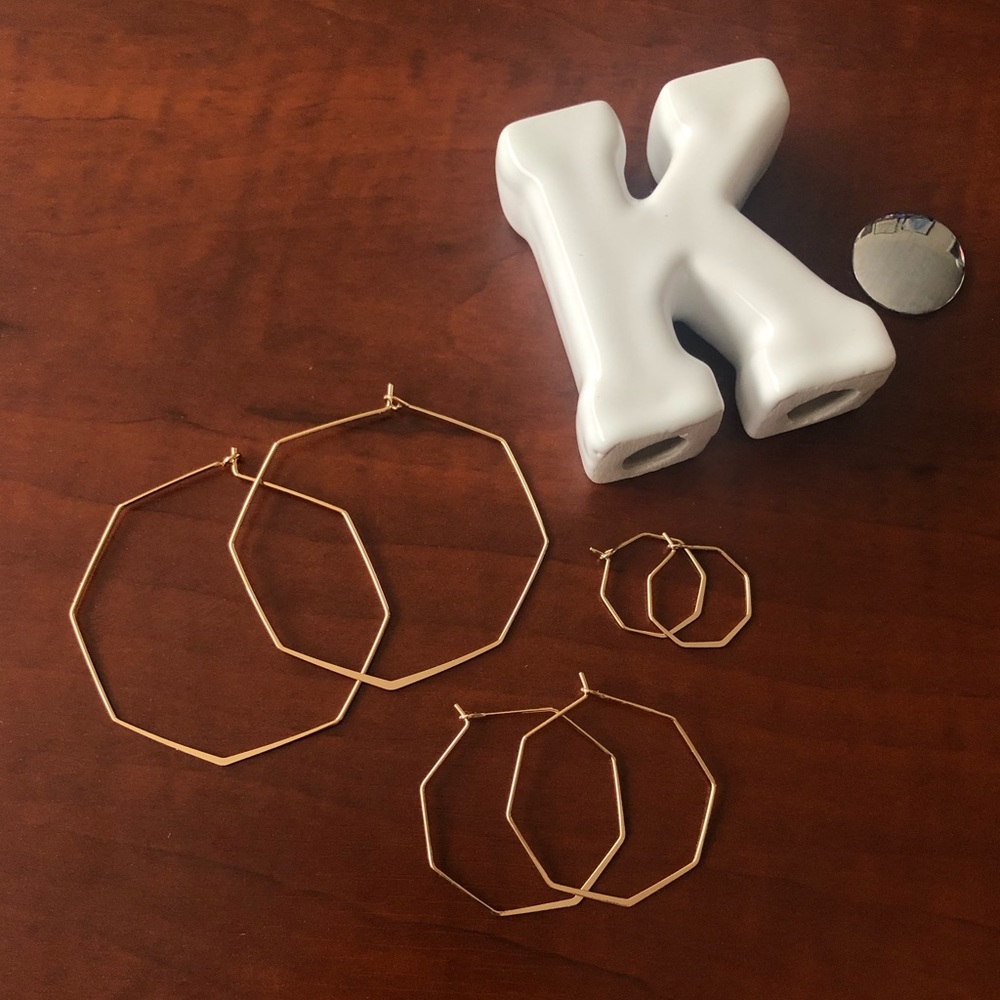 Forever 21 - 3 for 1 set of hoop earrings
